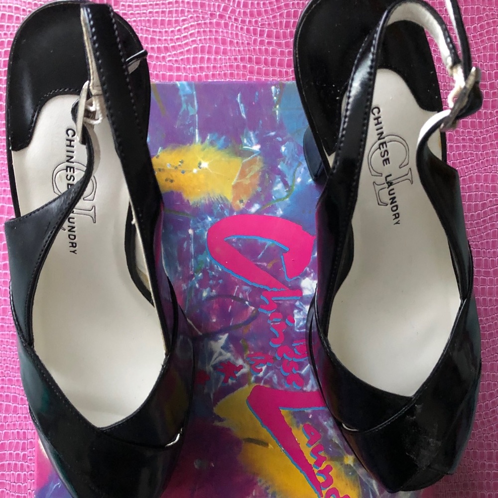 Chinese Laundry Black Heels